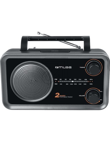 Muse Kofferradio M-06 DS  Schwarz